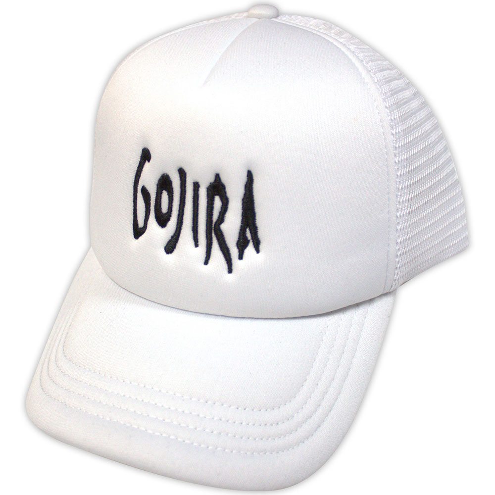 Gojira - Logo Trucker pet - Wit